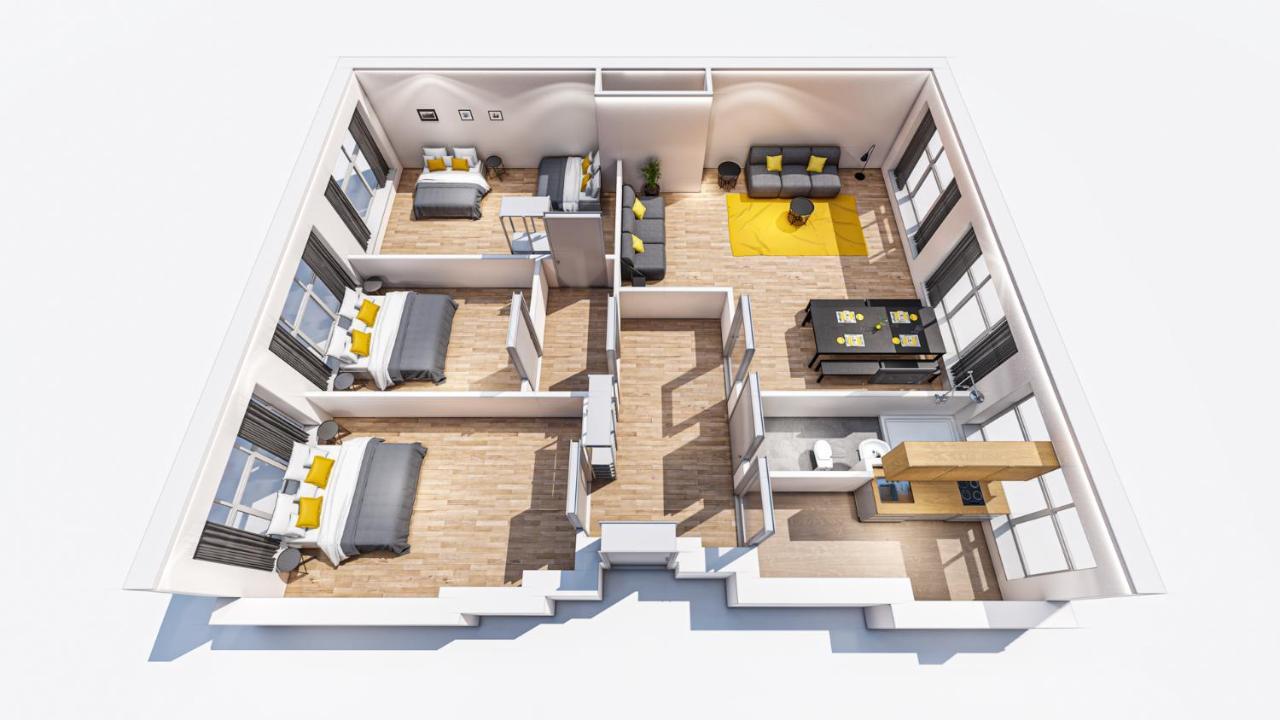 Central +3Br +Big Living Room Next To U-Station Berlín Exteriér fotografie